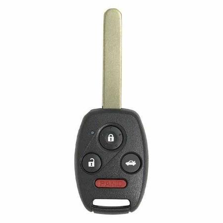 KEYLESS FACTORY KeylessFactory: Honda Civic 06-13 4Btn Remote Key RK-HON-CIV-4